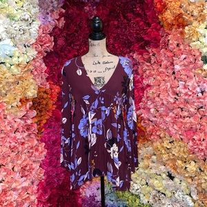 Free People Tunic Blouse